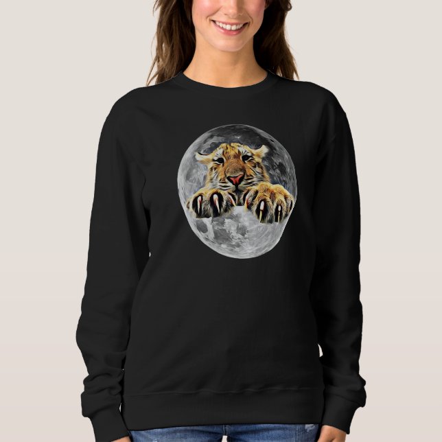 Tiger Motif  31 Sweatshirt (Vorderseite)