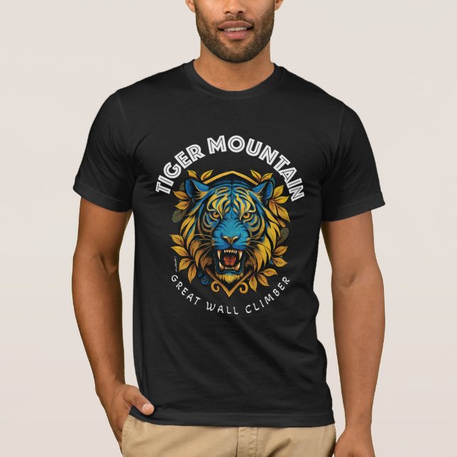 'Tiger Mountain Great Wall Climber' T-Shirt (Vorderseite)