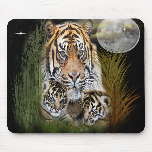 Tiger Mouse Pad Mousepad (Vorne)