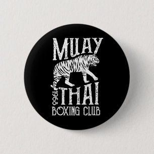 Tiger Muay Thai Kickbox-Club MMA-Trainingsgeschenk Button