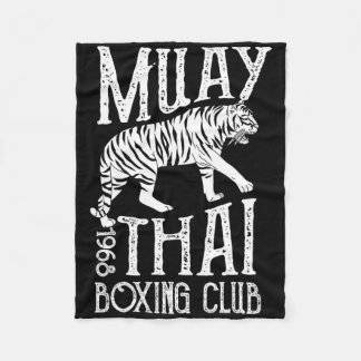 Tiger Muay Thai Kickbox-Club MMA-Trainingsgeschenk Fleecedecke