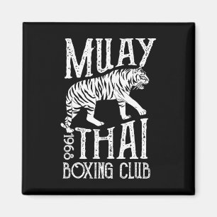 Tiger Muay Thai Kickbox-Club MMA-Trainingsgeschenk Magnet