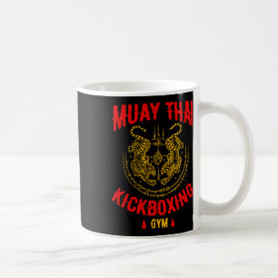 Tiger Muay Thai Kickboxen Fitnessstudio Mma Traini Kaffeetasse