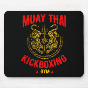 Tiger Muay Thai Kickboxen Fitnessstudio Mma Traini Mousepad