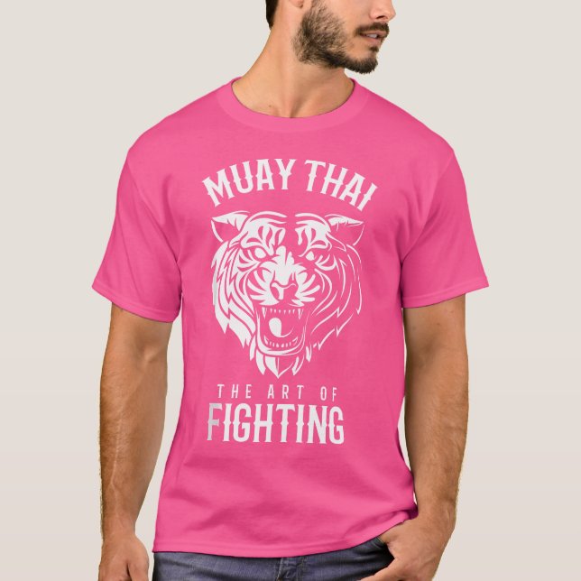 Tiger Muay Thai und Kickboxing T-Shirt (Vorderseite)