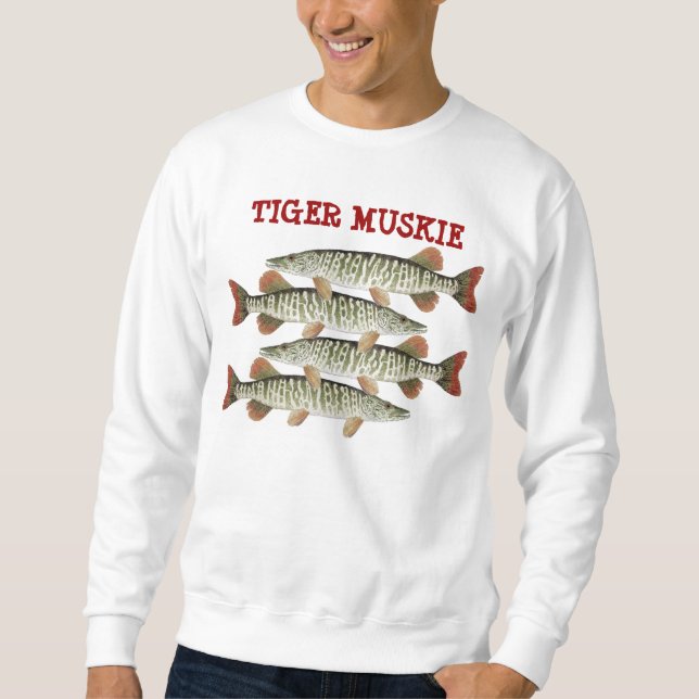 Tiger Muskie Sweatshirt (Vorderseite)