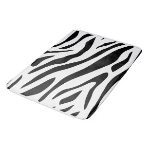 Tiger-Muster als Vektor Badematte