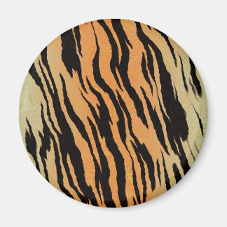 Tiger nahtloser Muster Textur Hintergrund Magnet