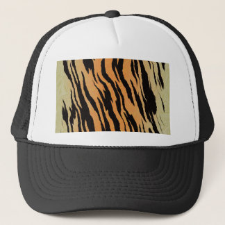 Tiger nahtloser Muster Textur Hintergrund Truckerkappe