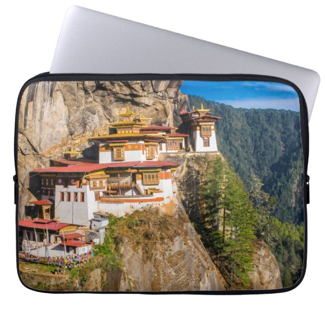 Tiger Nest Kloster Laptopschutzhülle (Vorderseite)