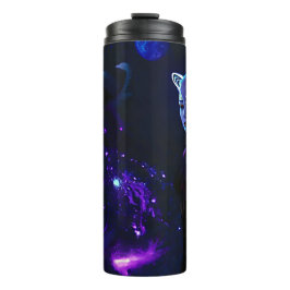 Tiger Night Thermosbecher