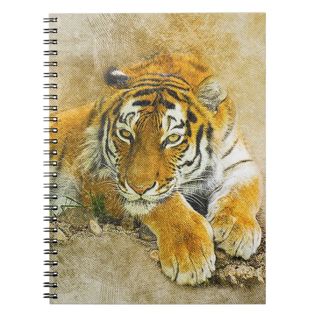 Tiger Notizblock (Vorderseite)