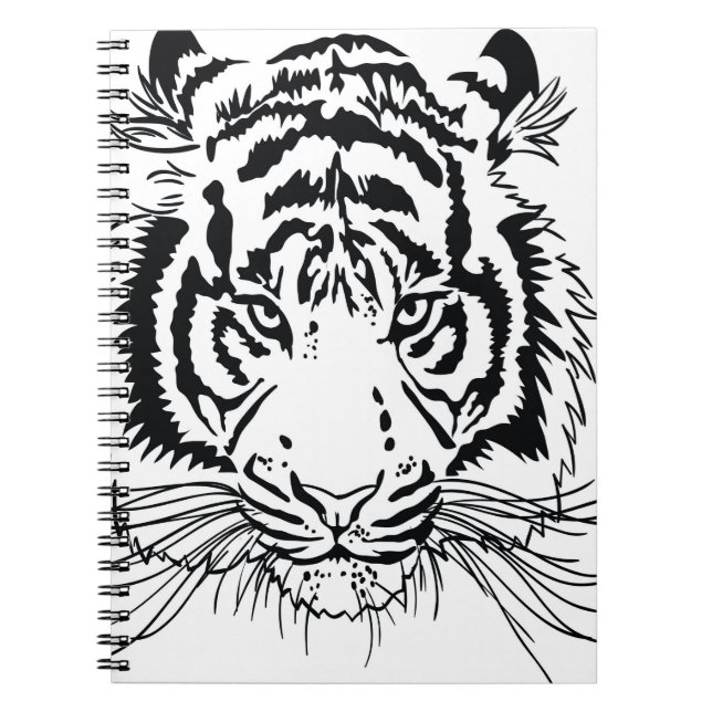 Tiger Notizblock (Vorderseite)