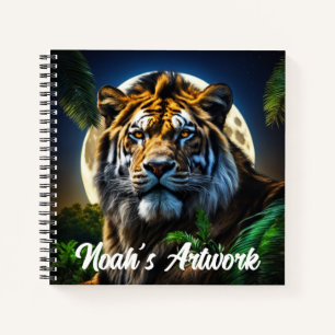 Tiger Notizbuch