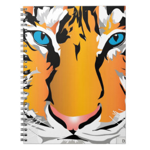 TIGER-ORANGE NOTIZBUCH NOTIZBLOCK