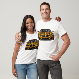 Tiger Orange Performance Coupe — BV-BTO Frontansic T-Shirt
