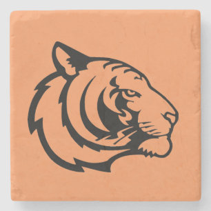 Tiger Orange Steinuntersetzer