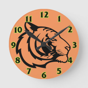 Tiger orange Uhren