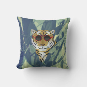 Tiger Outdoor Throw Kissen