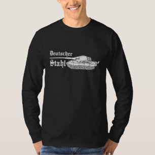 Tiger Panzer Weltkrieg Panzer Fan Panzerkampfwagen T-Shirt