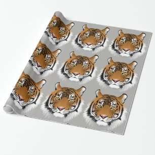 Tiger-Papier Geschenkpapier