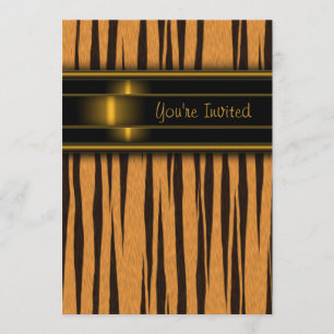 Tiger-Party Einladung