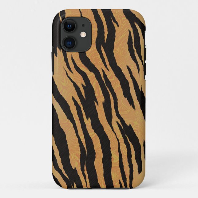 Tiger Pattern Case-Mate iPhone Hülle (Rückseite)