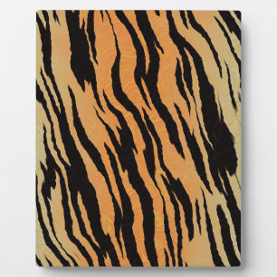 Tiger Pattern Fotoplatte