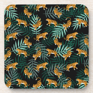 Tiger Pattern Getränkeuntersetzer