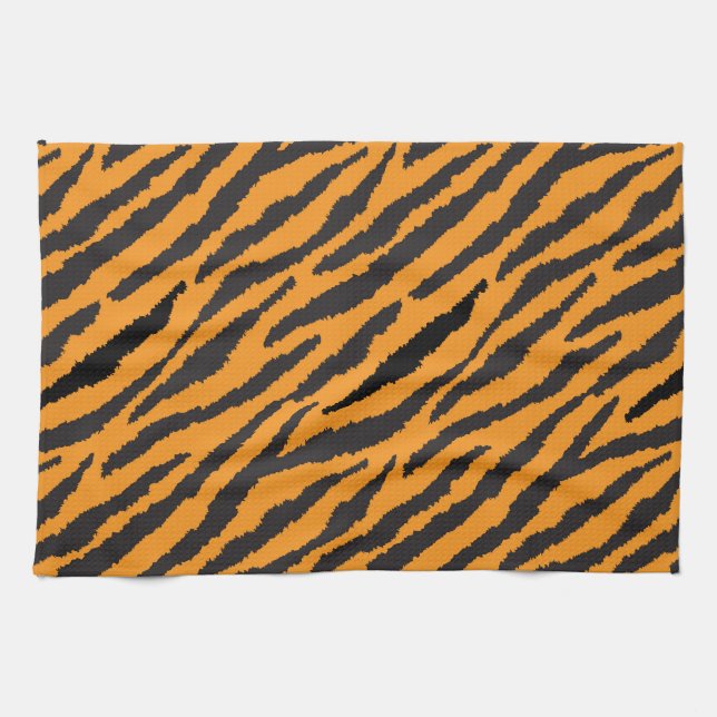 Tiger Pattern Handtuch (Horizontal)