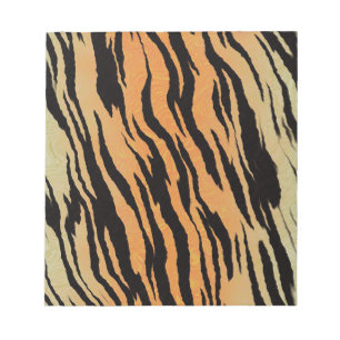 Tiger Pattern Notizblock