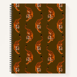 Tiger Pattern Notizbuch