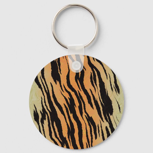 Tiger Pattern Schlüsselanhänger (Vorderseite)