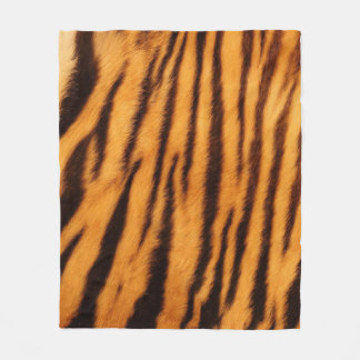 Tiger-Pelz-Haut-Druck-Muster Fleecedecke