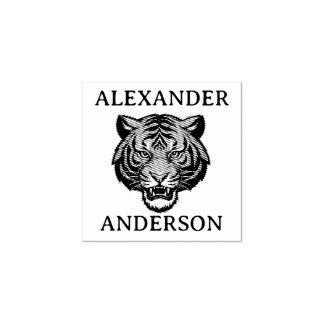 Tiger Personalisieren Gummistempel
