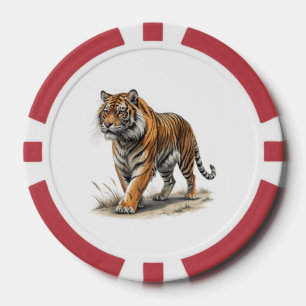 Tiger Pokerchips