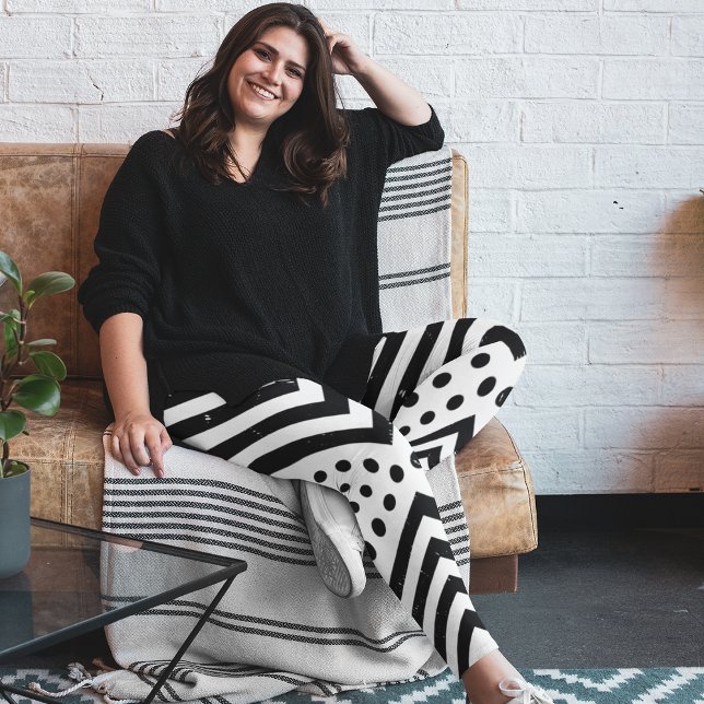 Tiger Polka Art Leggings (Von Creator hochgeladen)