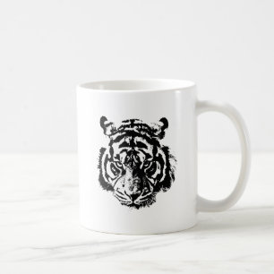 Tiger Pop Art Kaffeetasse