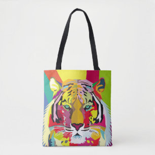Tiger Pop Art Portraitart, Pop, Tiger, Tier, Fetis