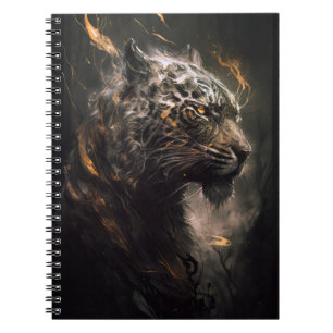 Tiger Portrait Art Collection Notizblock