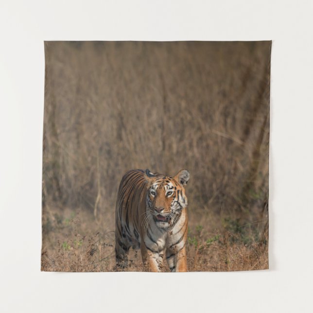 TIGER PORTRAIT WANDTEPPICH (Vorderseite)