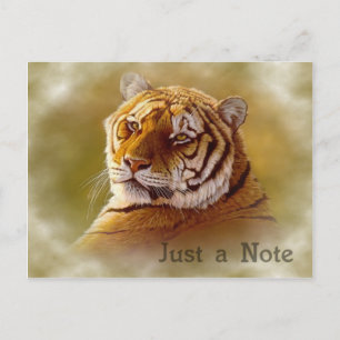Tiger Post Card Postkarte