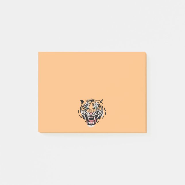 Tiger Post-it Klebezettel (Vorderseite)