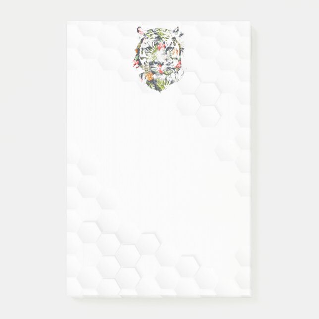 TIGER Post-It Notes - Tropical Pattern Klebezettel (Vorderseite)