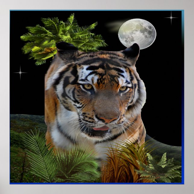 Tiger Poster (Vorne)