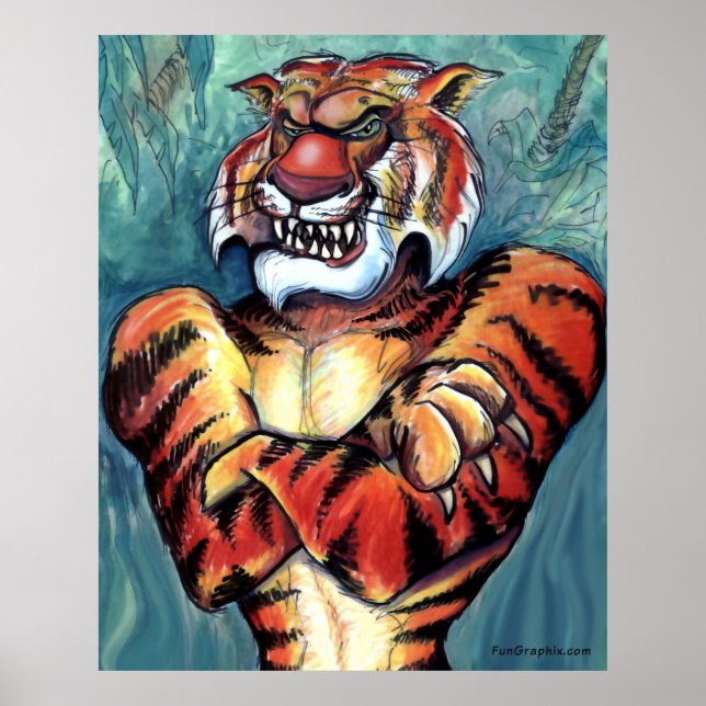 Tiger Poster (Vorne)