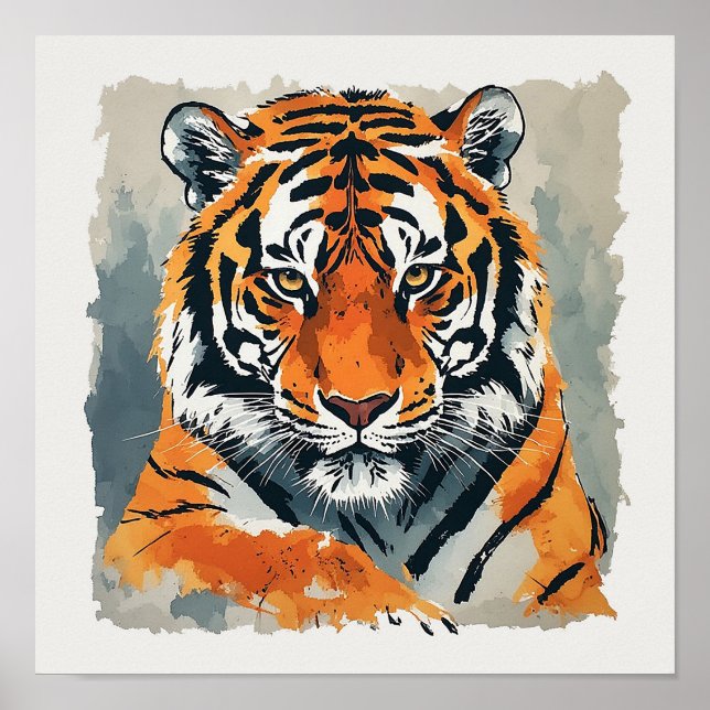 Tiger Poster (Vorne)