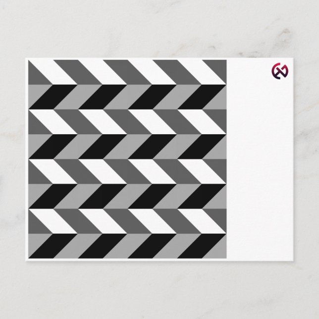 Tiger-Postkarte Postkarte (Vorderseite)