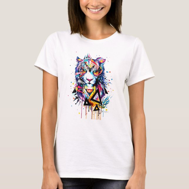 Tiger Power T-Shirt (Vorderseite)