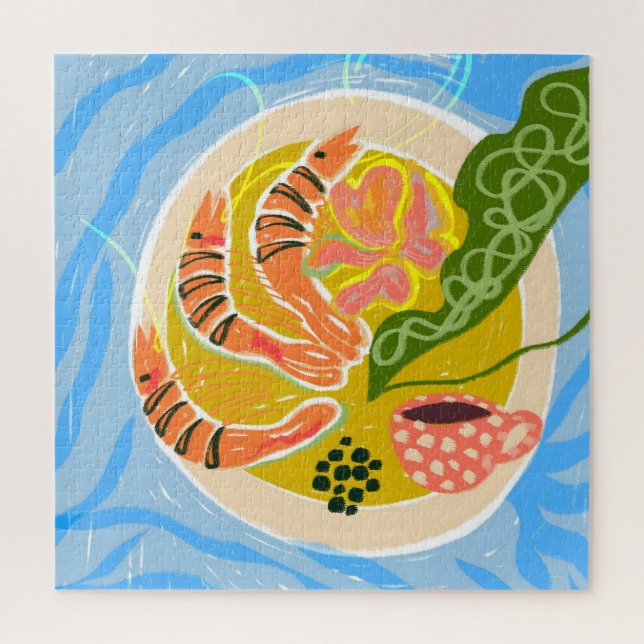 Tiger Prawns | Garnelensee Puzzle (Vertikal)